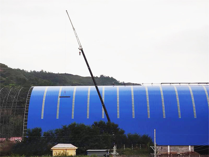 东乡县煤棚网架工程