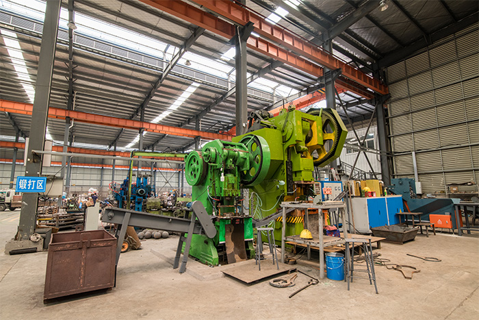 东乡县网架配件-锥头加工车间